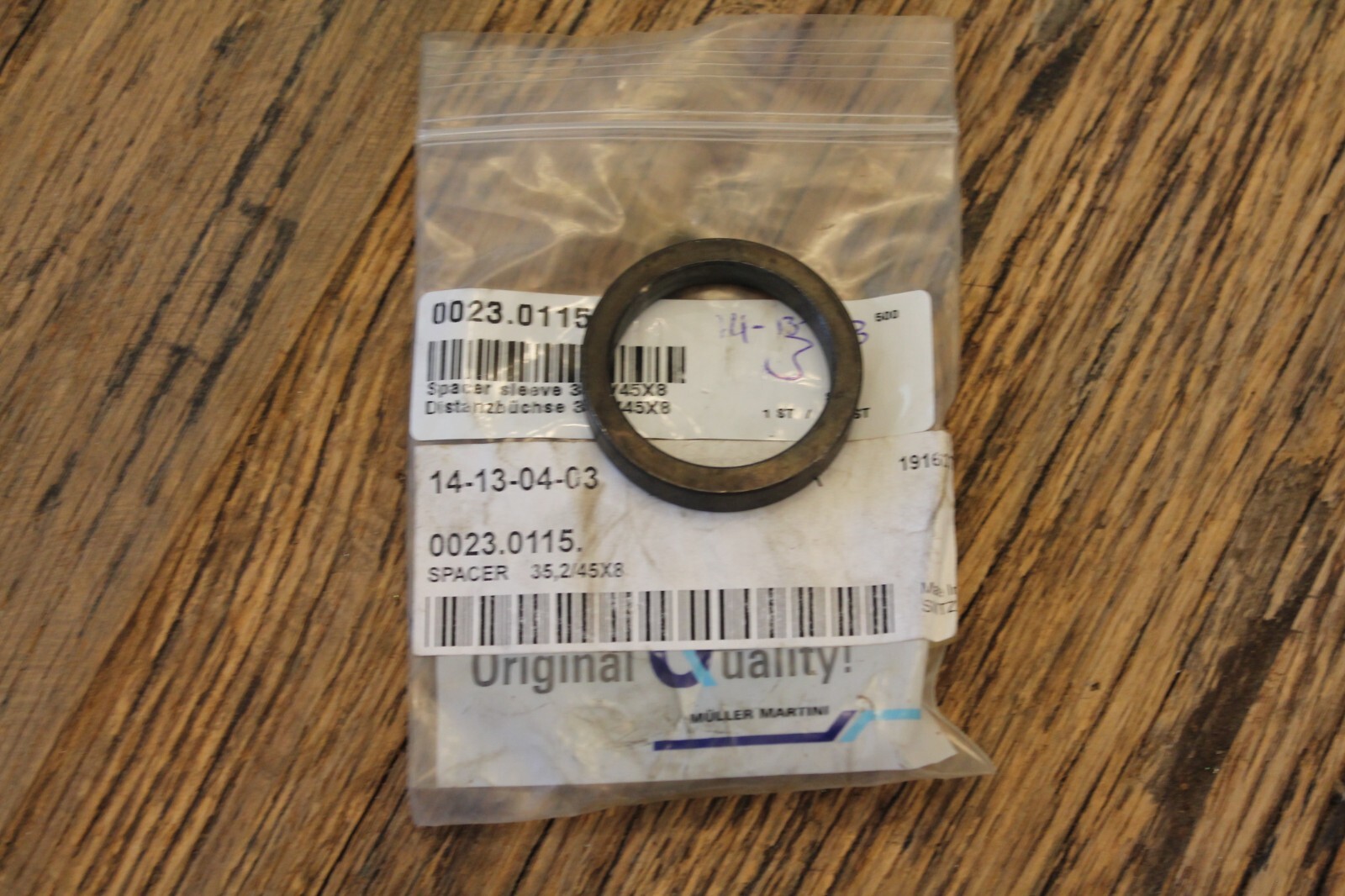NEW OEM Heidelberg Spacer 0023.0115