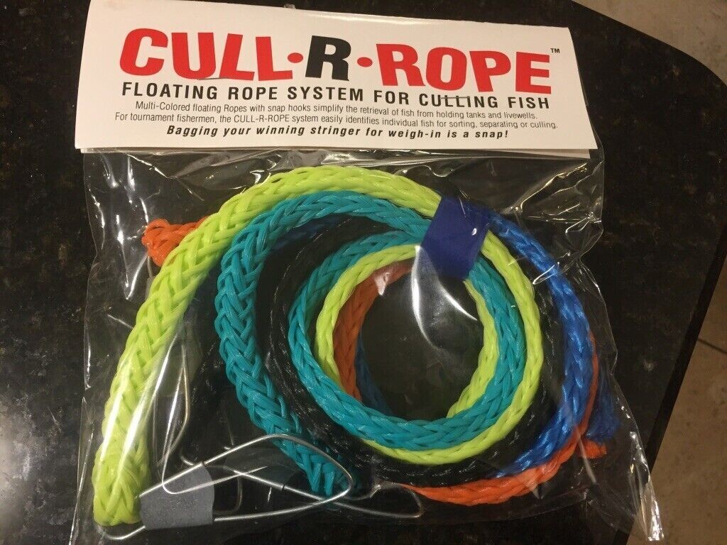 DEALERS..ONE DOZEN Texas Tackle Cull-R-Rope floating ropes fish culling System..