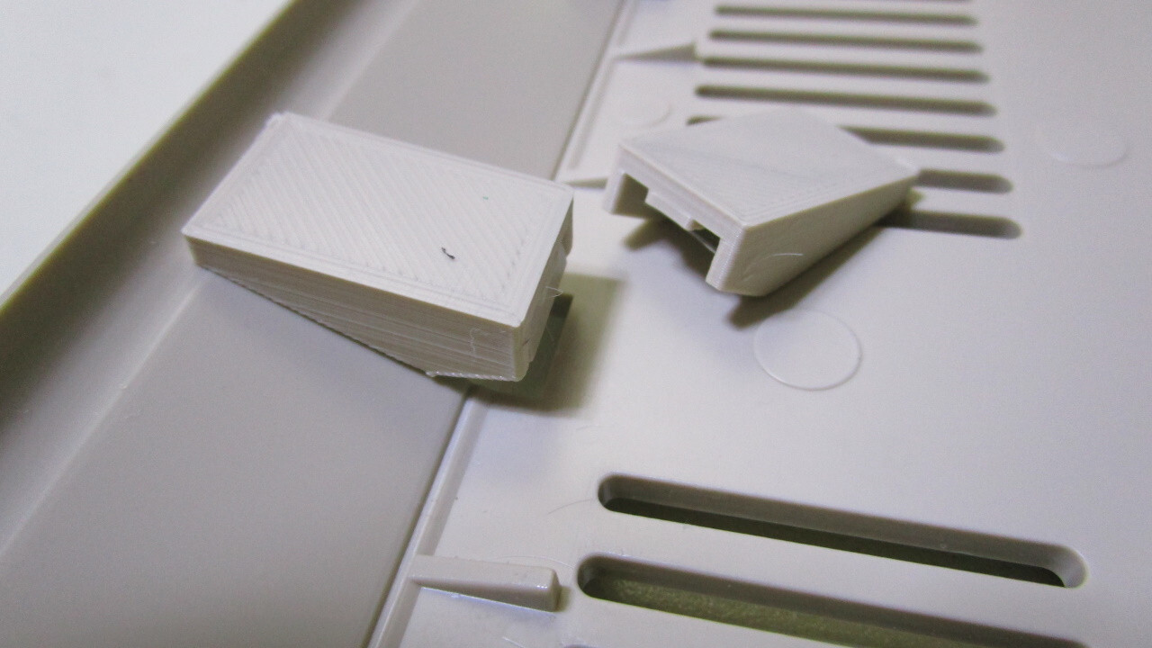 3D PRINTED INTERNAL CASE REPAIR KIT FOR COMMODORE 64C