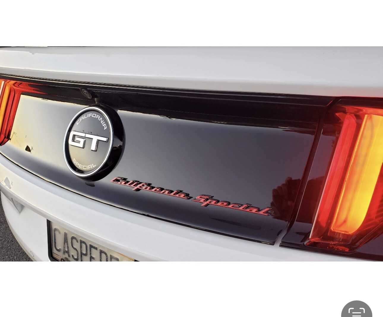 California Special Decklid Emblem