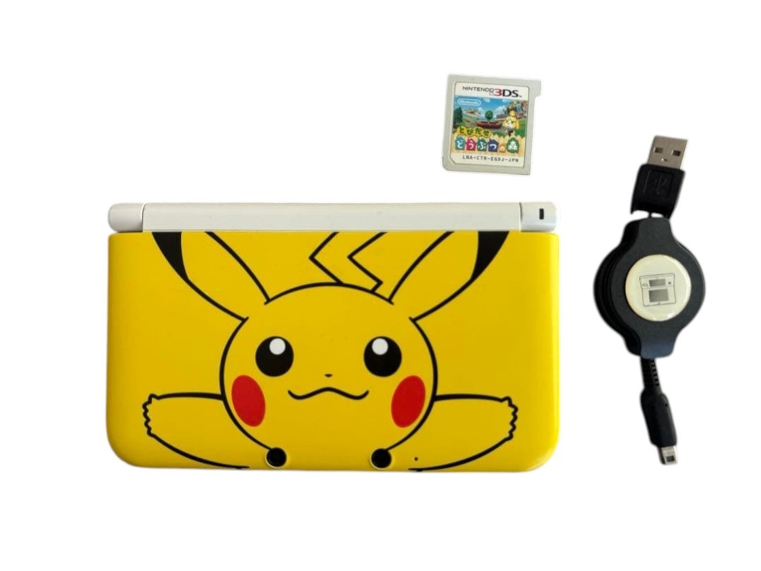 Nintendo 3DS LL XL Pikachu Yellow Limited Edition Pokemon Center Console