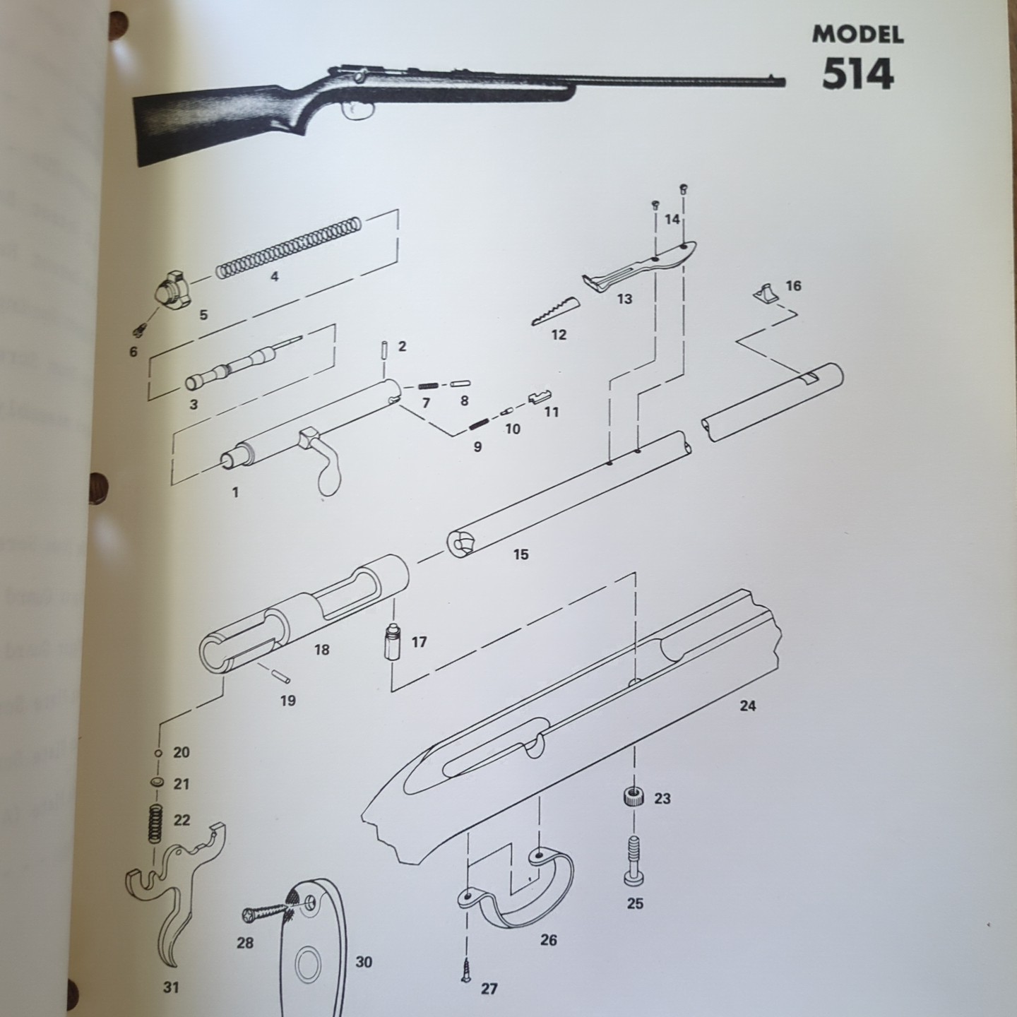 Vintage Modern Gun Repair School Course Lesson 31 Remington Model 514