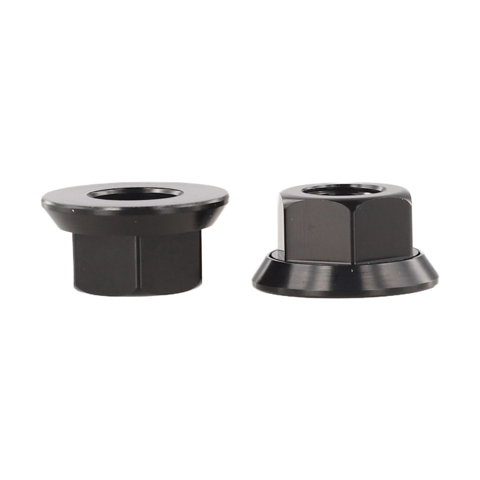 Bike Hub Nuts 4pcs 7075 Aluminum Alloy for Wheel Hub Mounting Stability