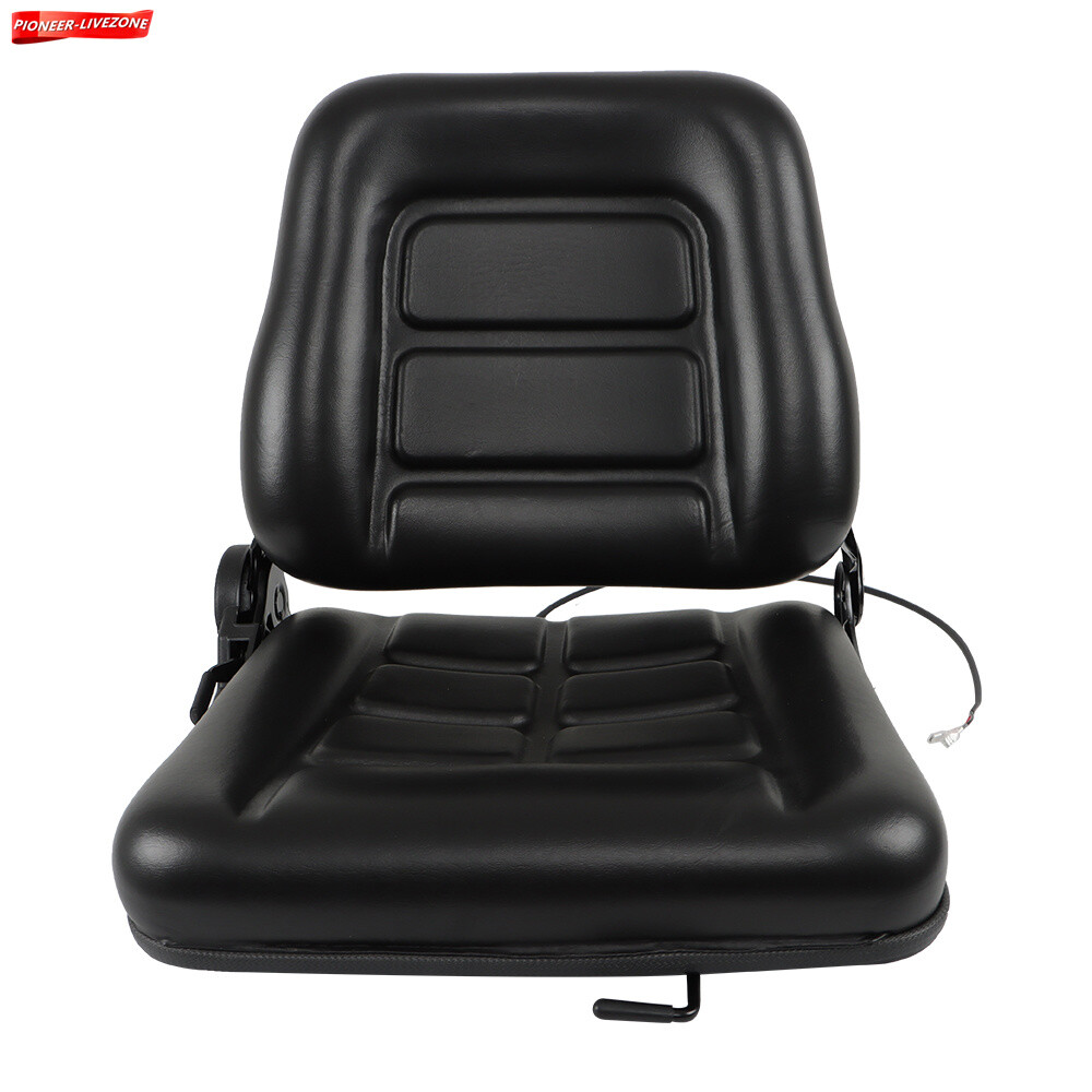 Fold Down FORKLIFT SEAT Fit FOR CLARK CAT HYSTER YALE TOYOTA MITSUBISHI