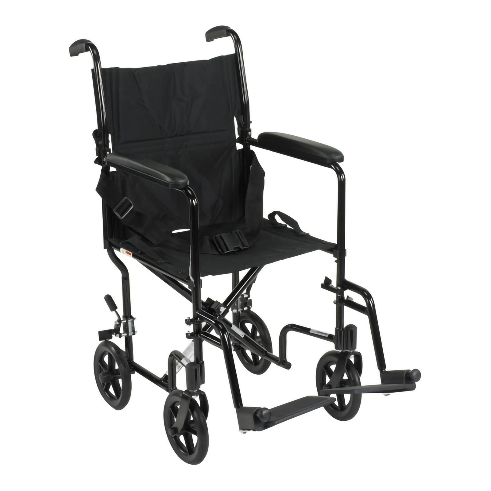 McKesson Transport Wheelchair Aluminum 19" W up to 300 lbs  1 Ct