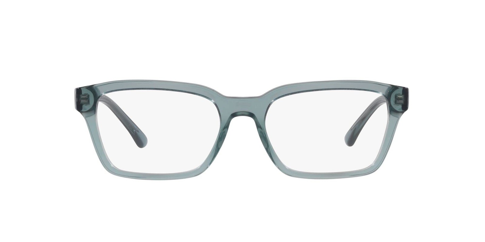 Emporio Armani Unisex Sunglasses 55 mm Shiny Transparent Blue/Demo Lens