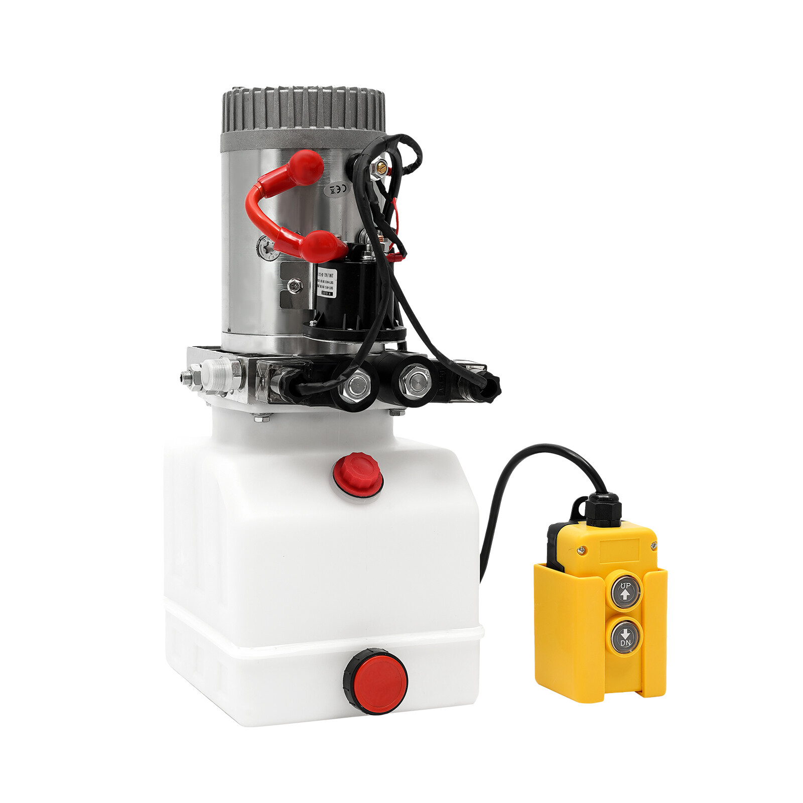 3 Quart Double Acting Hydraulic Pump Dump Trailer Reservoir 12V DC Unit Pack NEW