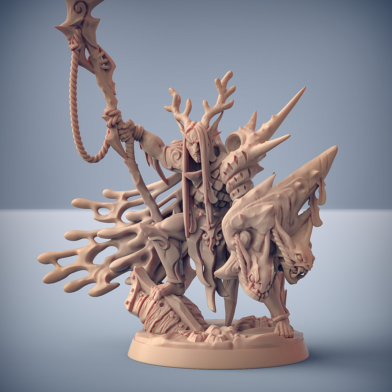 Triton Leader Hero Hunter - Artisan Guild Fantasy Dungeons and Dragons Miniature