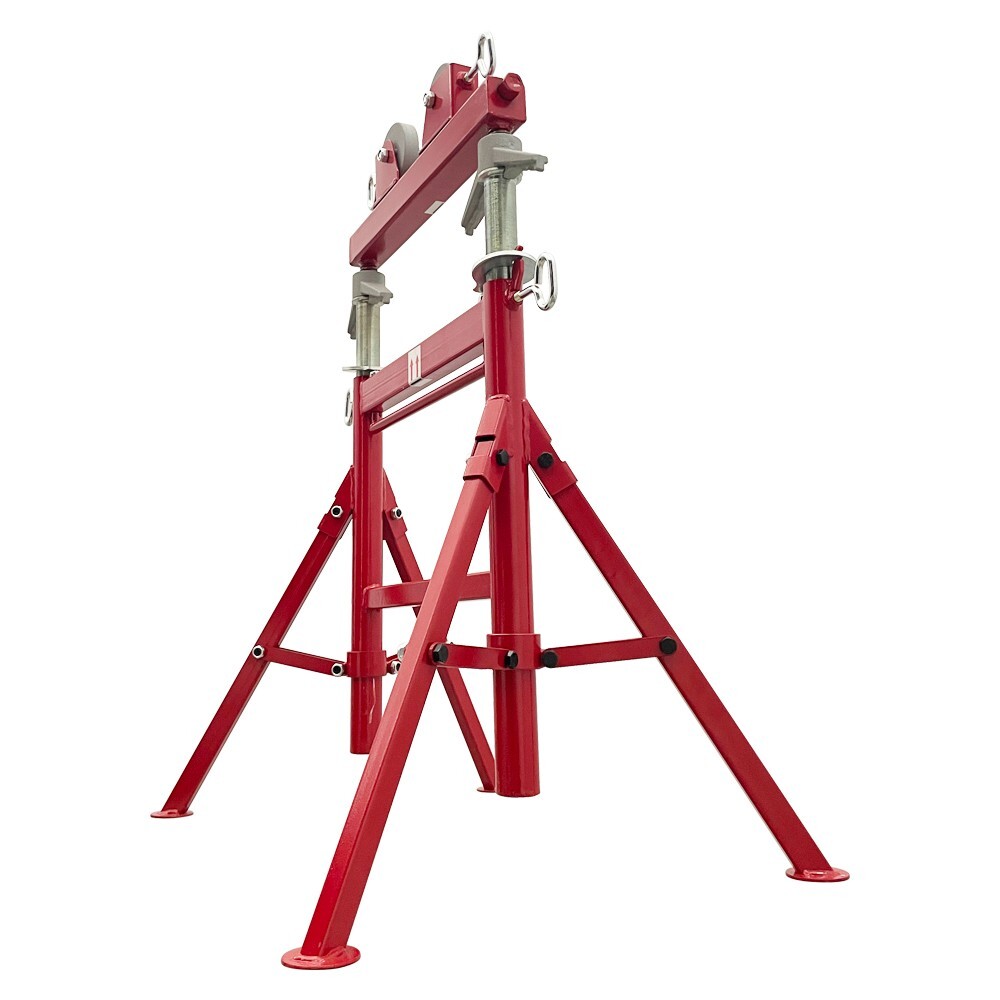 Tube Pipe Roller Support Clamp Welding Positioner Height Adjustable 29"-43"