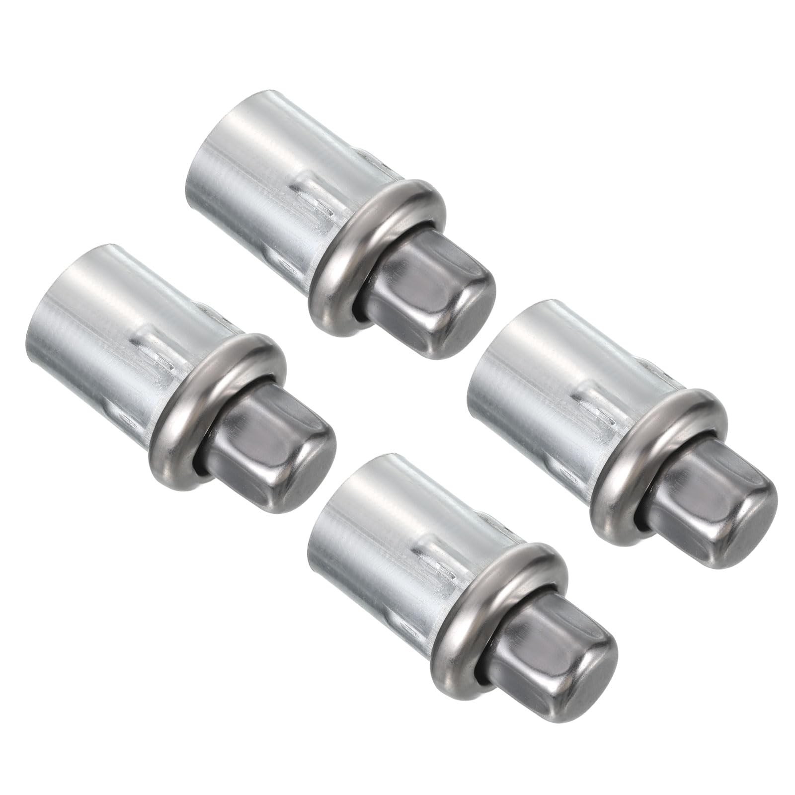 uxcell Adjustable Table Legs, 3.6" Stainless 71-92mm (2.8"-3.62"), Silver