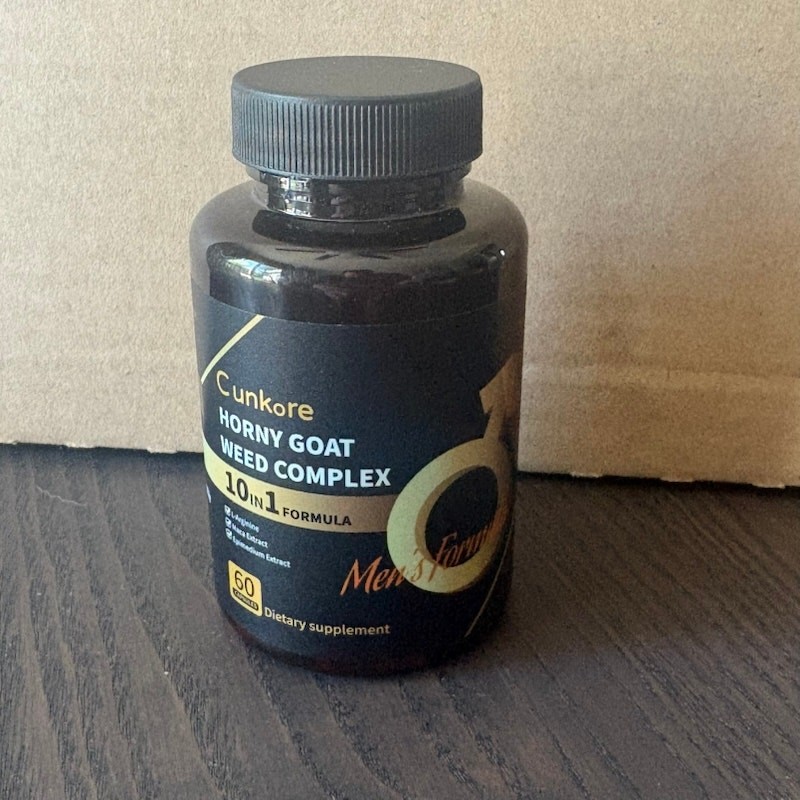 Cunkore Horny Goat Weed Complex 10-in-1 Men’s Herbal - Brand New Sealed