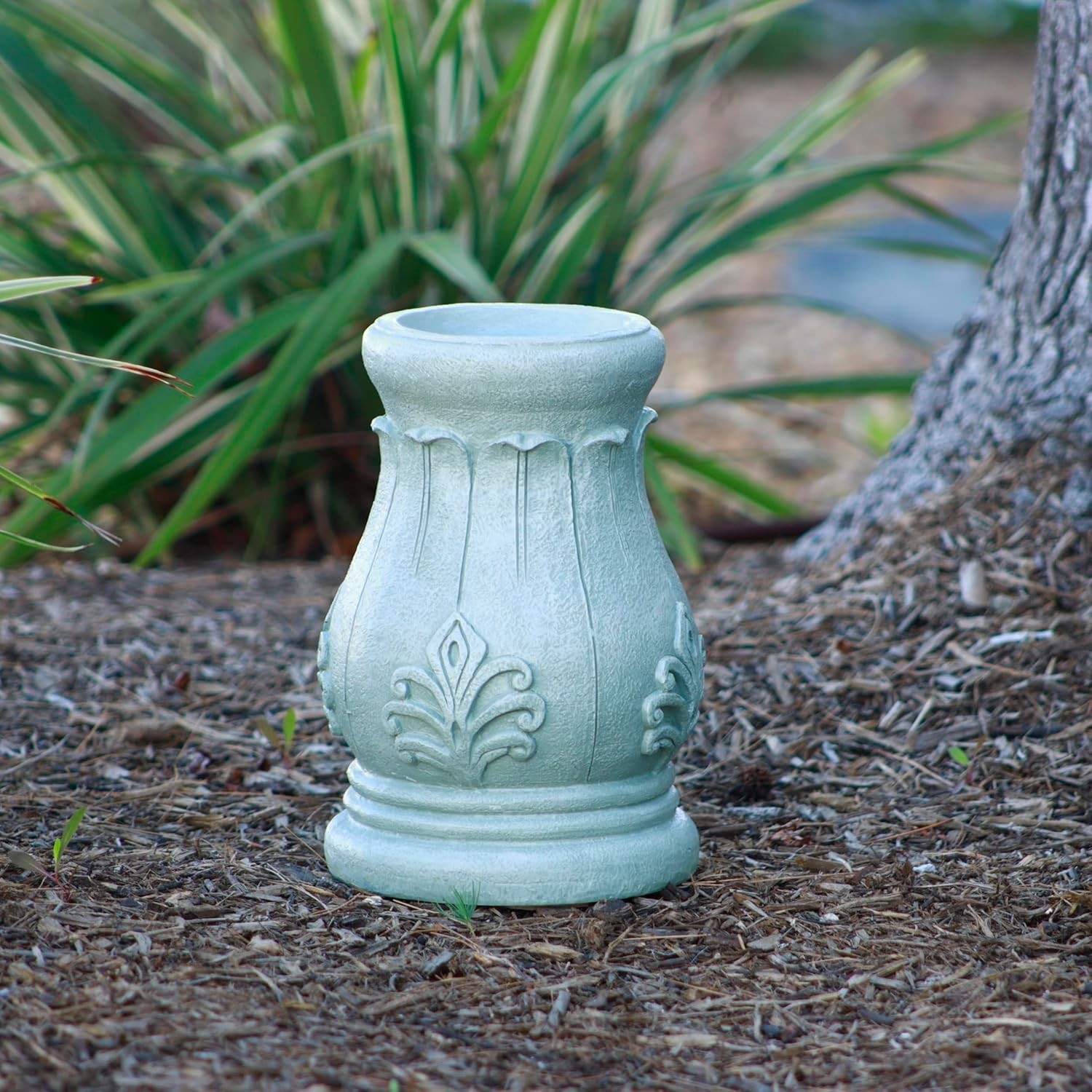 Vintage Roman Column Globe Holder