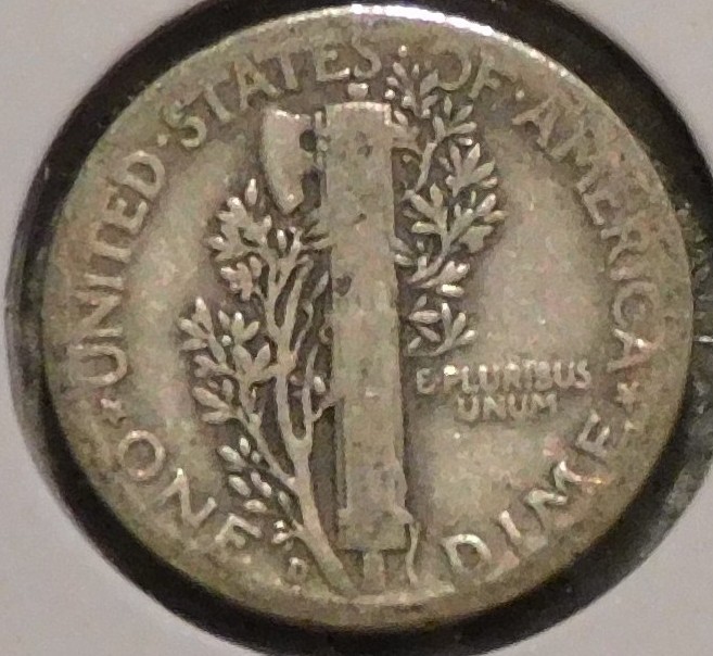 Silver Dime - Mercury - 1942-D [435]