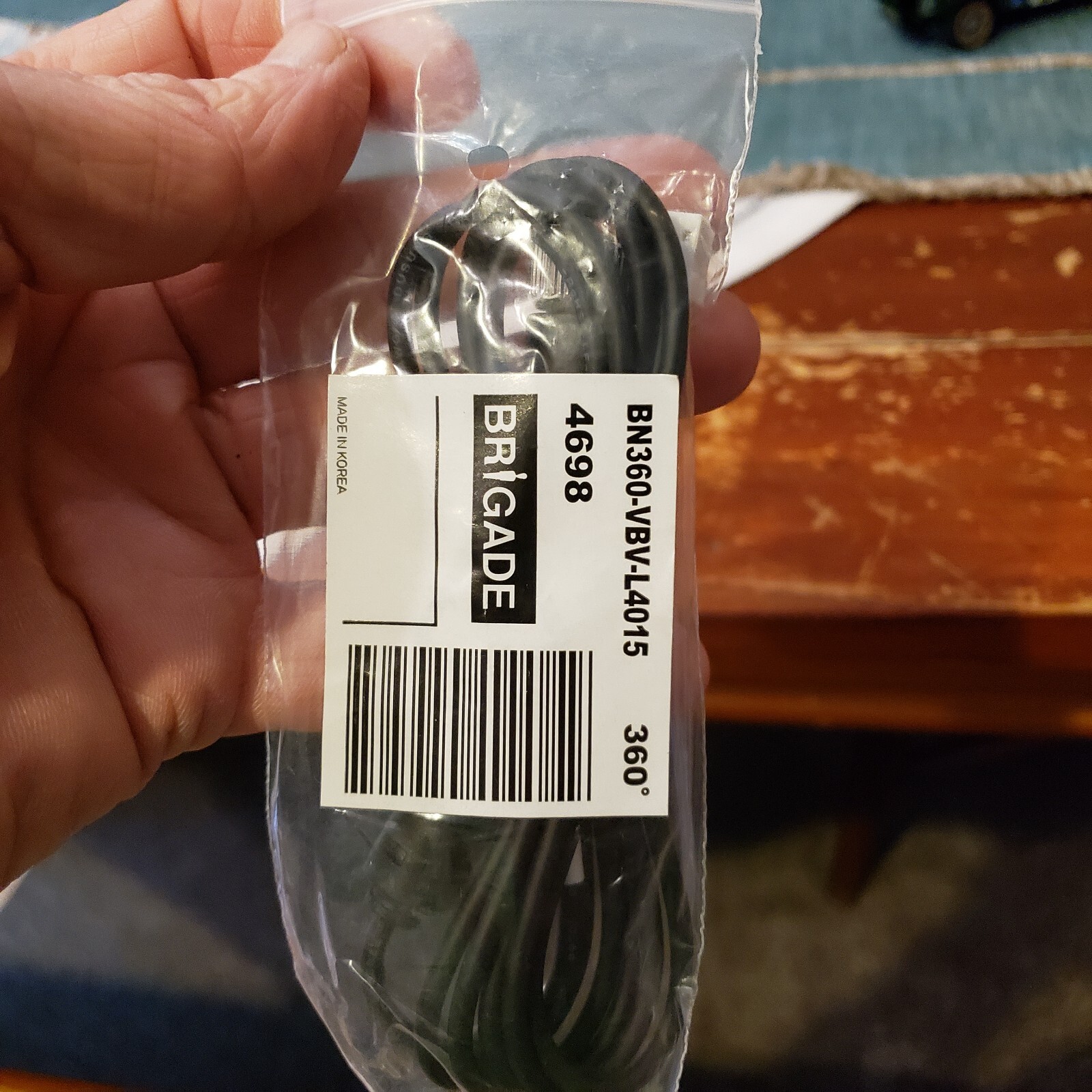 RARE NEW Brigade 360 Camera Video Out Adapter Cable Cord  # BN360-VBV-L4015 4698