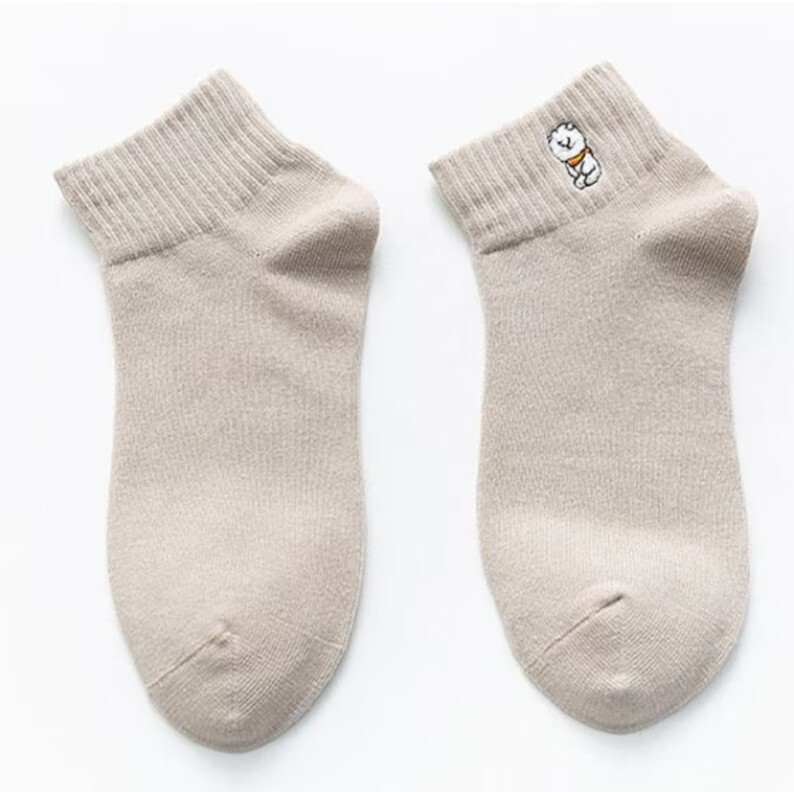 BTS Bangton Boys KPOP Cute Cartoon Cotton Socks Women Girls Army 8 Pair