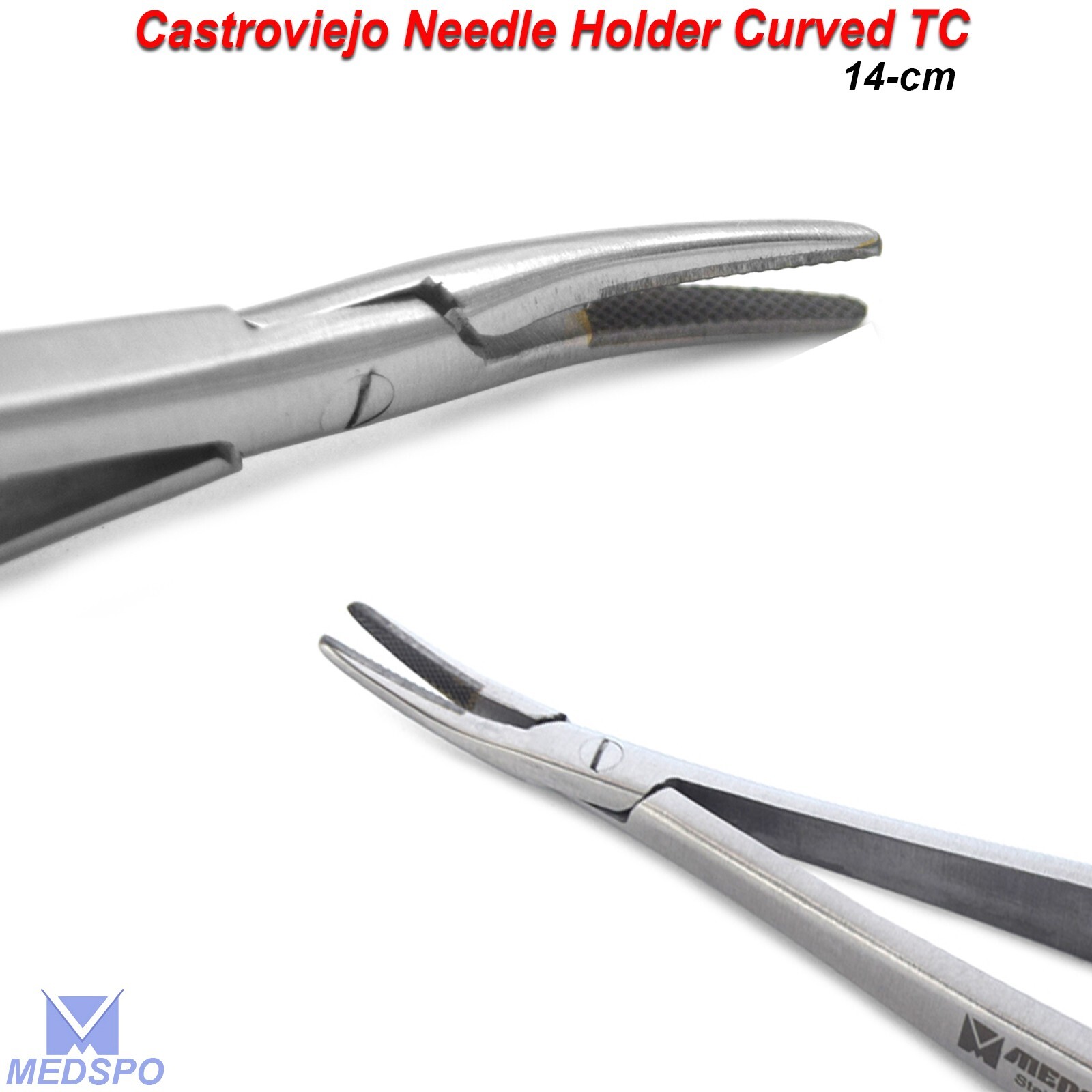 Dental Castroviejo Needle Holder Ophthalmic Suturing Micro Surgical Instruments