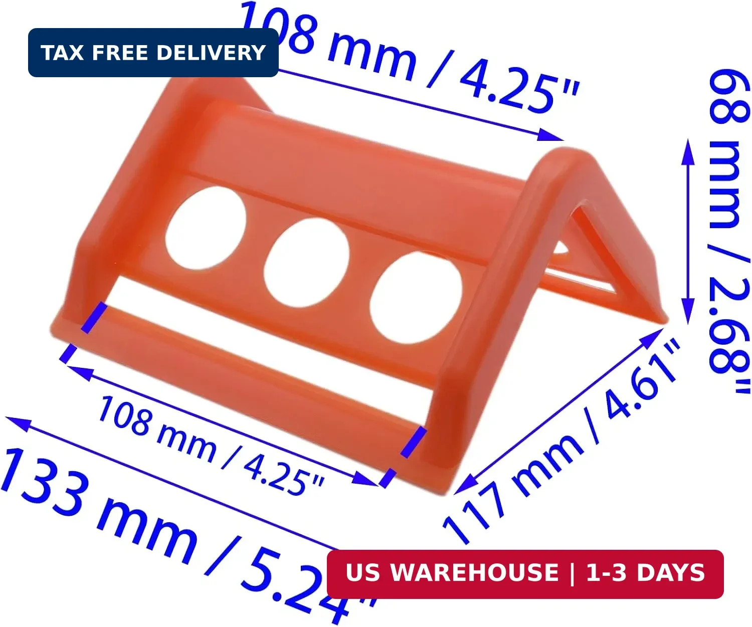 10 PCS Edge Corner Tie Down Protector Plastic Cargo Strap Edge Protector for Car