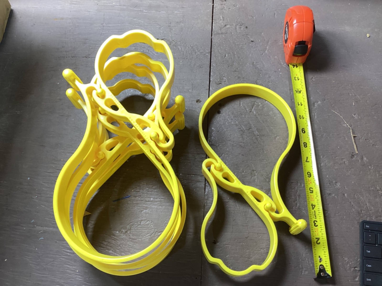 Oktlock Cable Lock Clip / Pulling Holder 12in x 6in Lot of 5 NEW