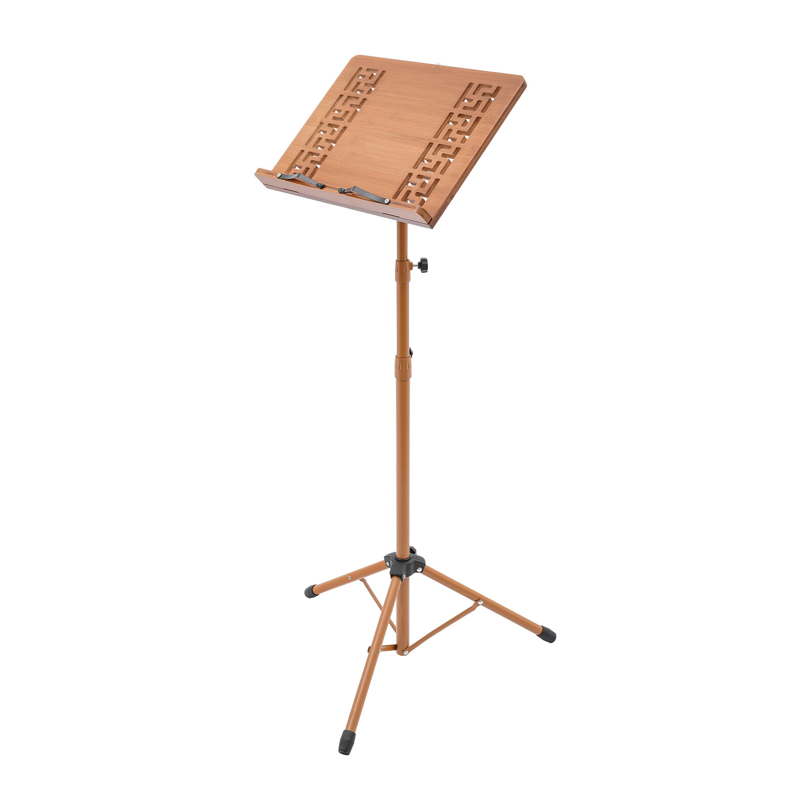 Music Stand Foldable Tripod Base Portable Sheet Music Stand Adjustable Height