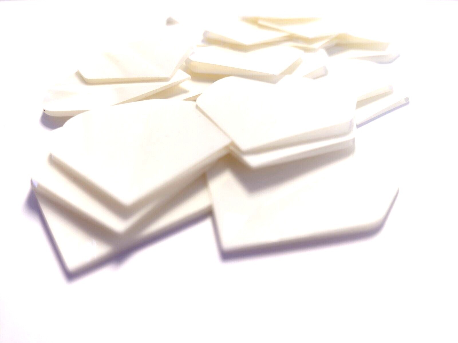 Dart Flights White 150 micron 10 Set pack Extra Strong for Darts DartsClearance