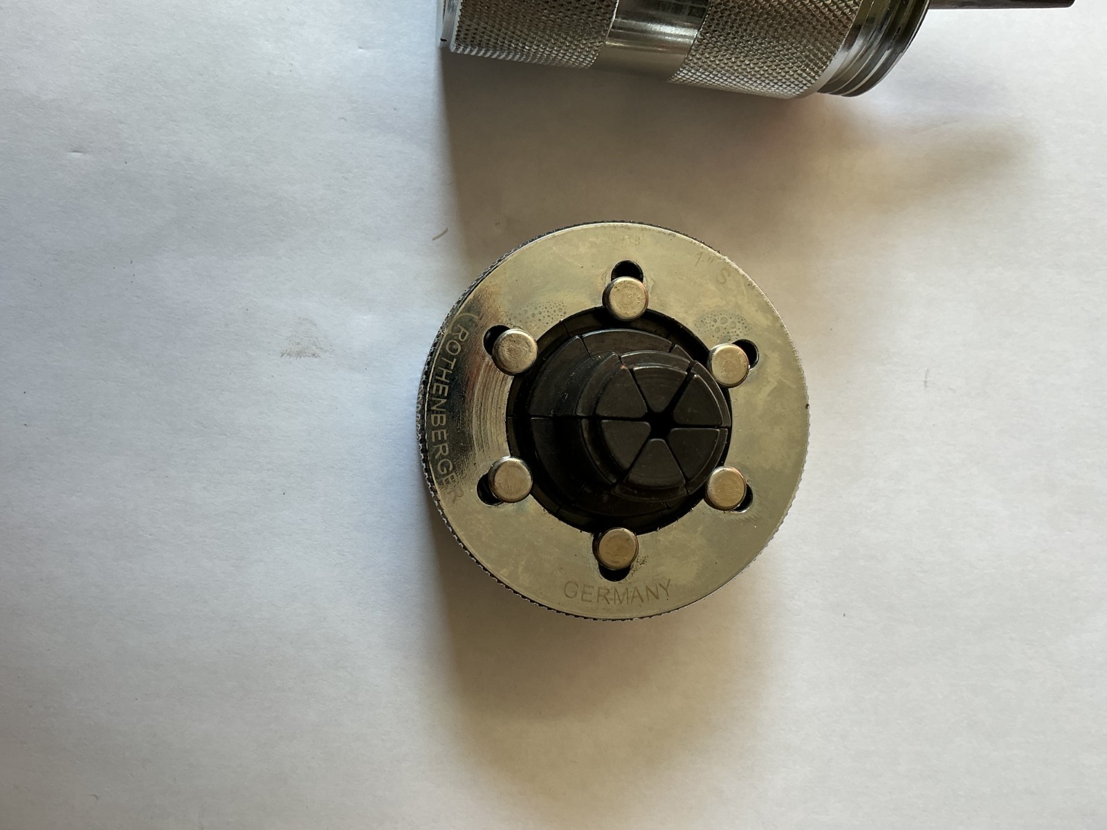 Rothenberger Type S Expander Adapter and 1” Type S Expander Head