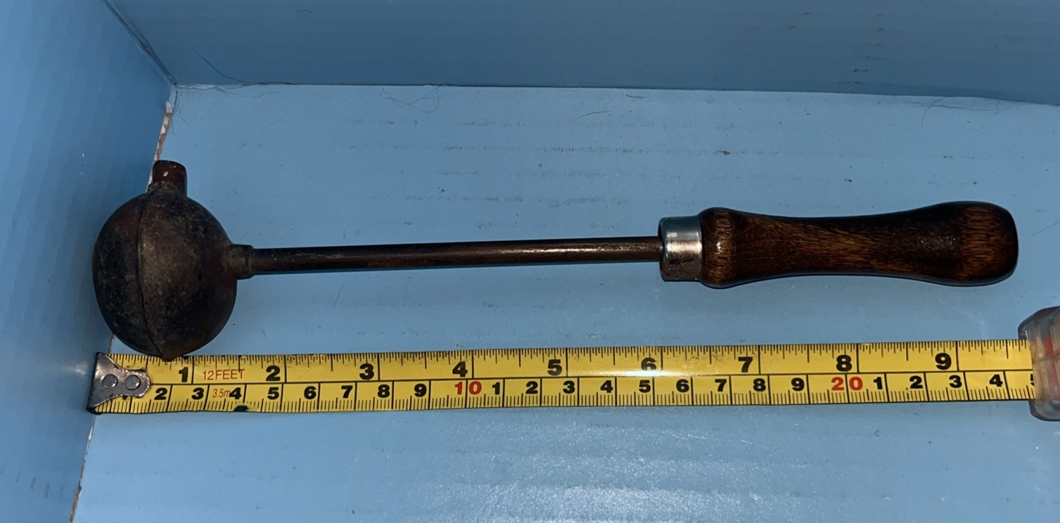 Lead Dipper Ladle Bullet Sinker Form Casting Blackpowder  9 1/2”