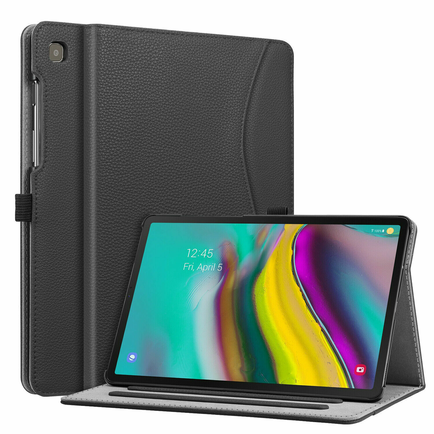 For Samsung Galaxy Tab S5e 10.5" (2019) Multi-Angle Viewing Case Stand Cover