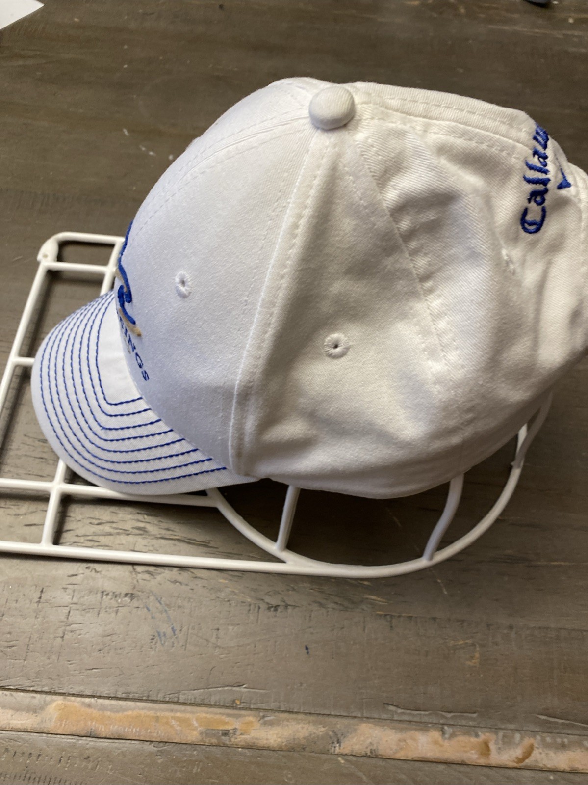 The Crossings At Carlsbad Golf Hat Calloway Brand Adjustable Clean White
