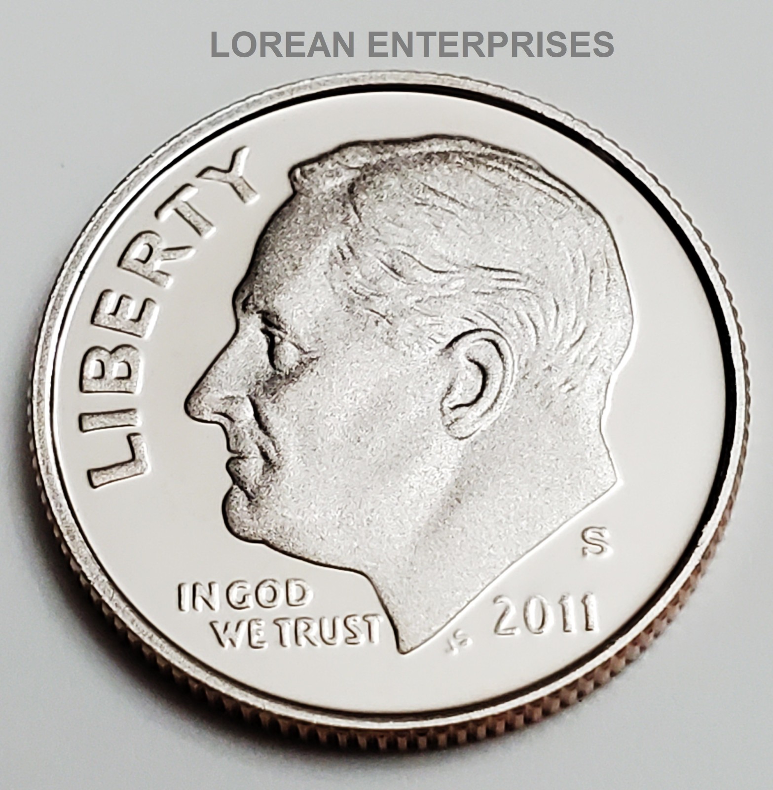 2011 S Roosevelt Dime CLAD ✼ PROOF✼