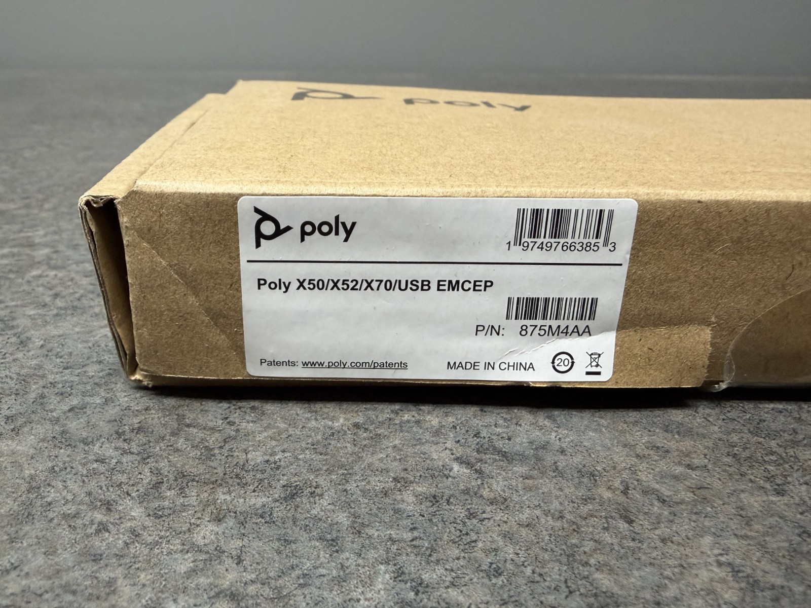 Poly X50/X52/X70/USB EMCEP Expansion Microphone Cable Pack 875M4AA