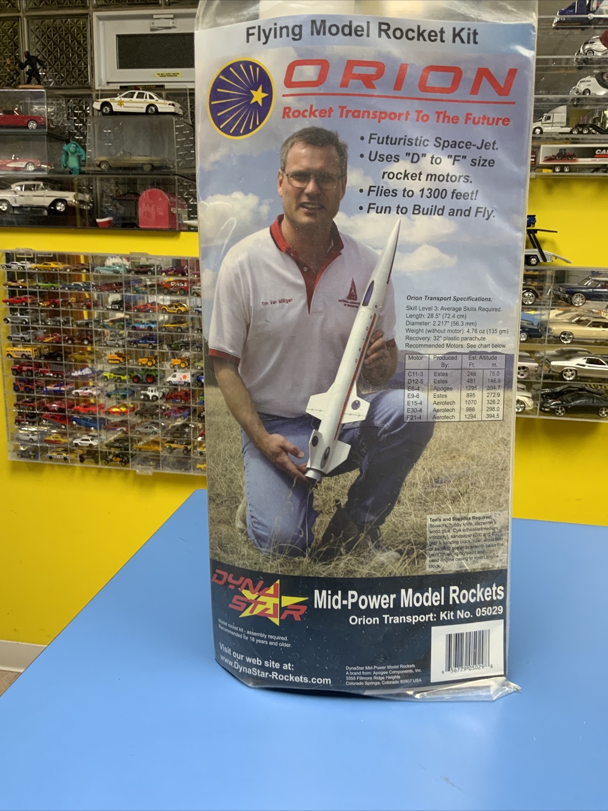 NEW DYNASTAR ORION MID POWER FLYING MODEL ROCKET