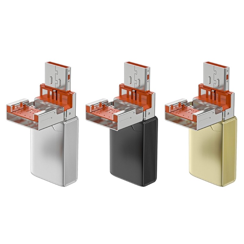 Type C USB to MicroSDs Card Adapter USB OTG Card Reader for Mobile Devices
