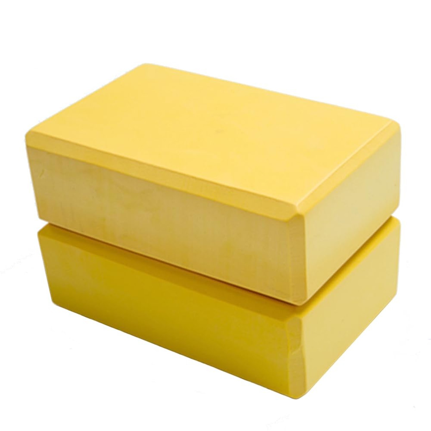 Set of 2 Yoga Blocks EVA Foam Exercise Bricks Provides Stability Balance and ...