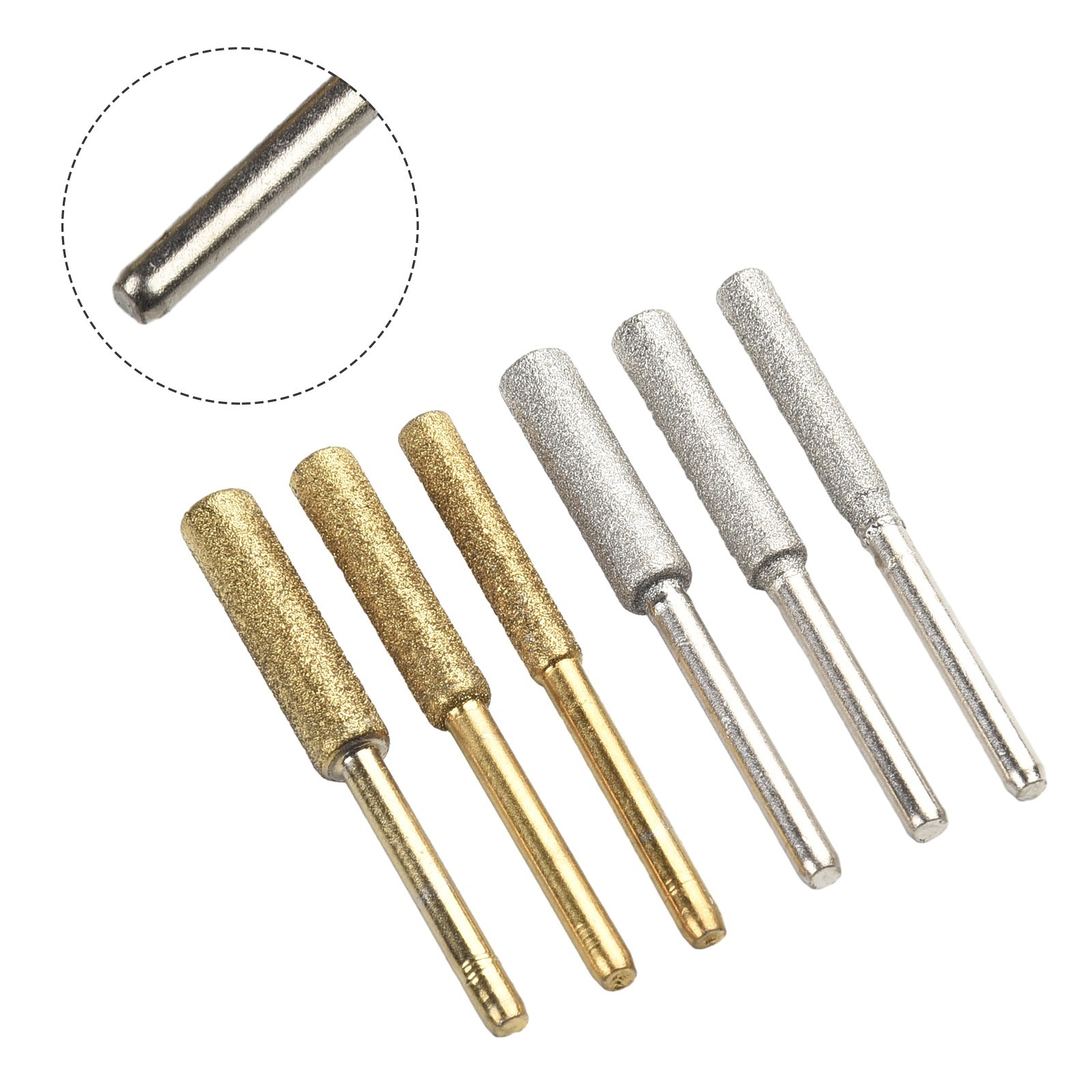 Sharpener Chainsaw Metal Grinding Carving Cylindrical Burr Grinding Tool