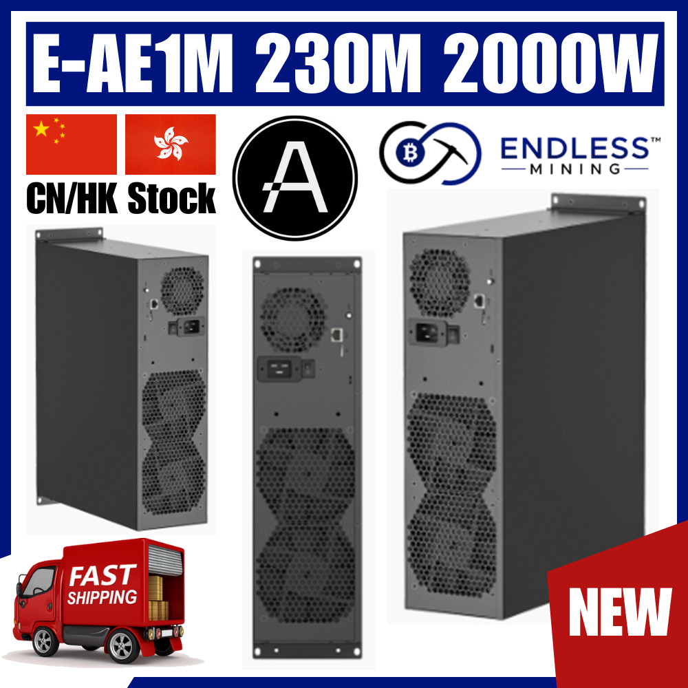 Goldshell E-AE1M 230M 2000W – ALEO Miner – Input 200~240V | Endless Mining