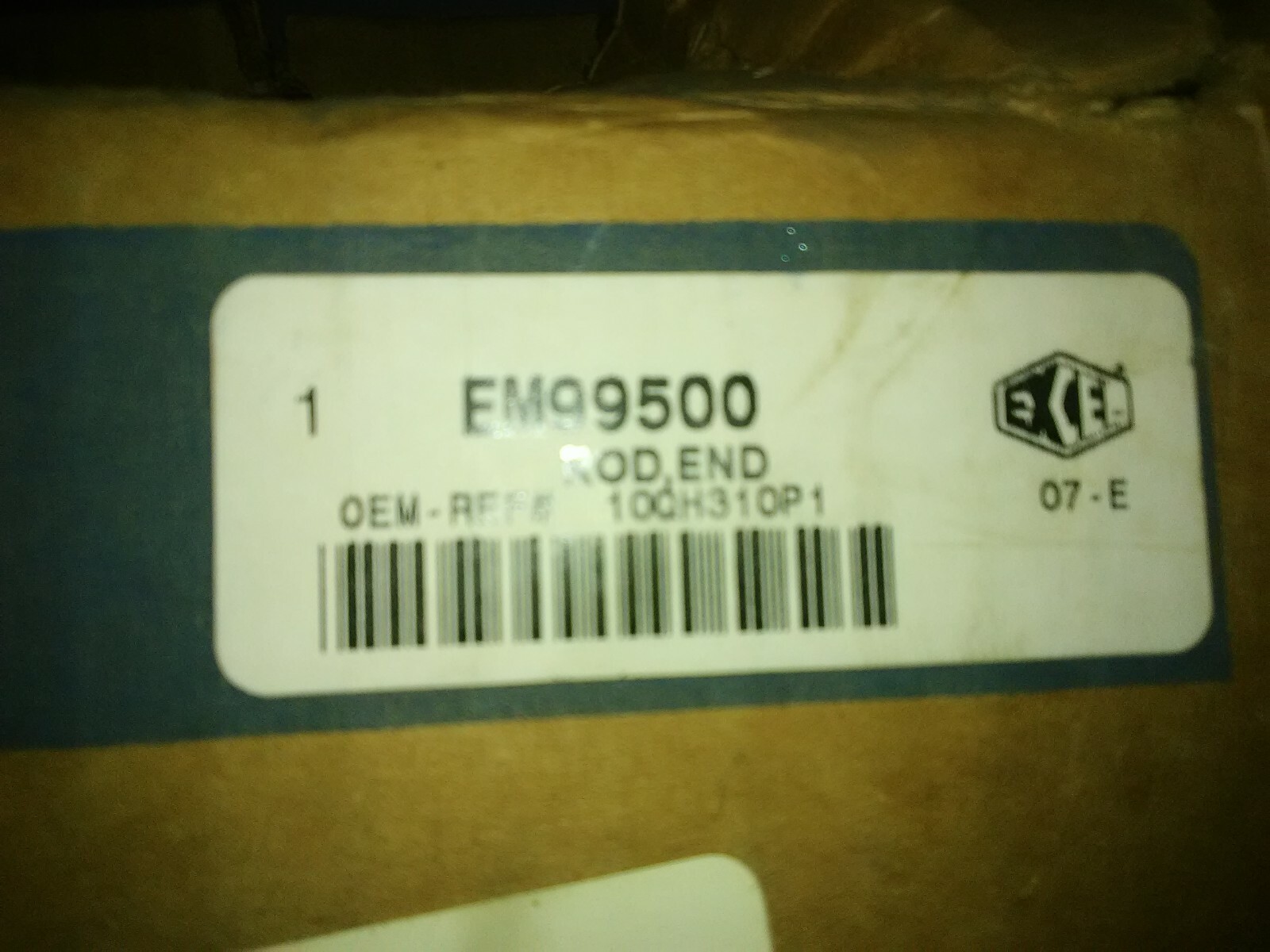 New Mack LH Tie Rod End 10QH310P1 18,000lb Front Axle PAI EM99500 ES431L s-5048