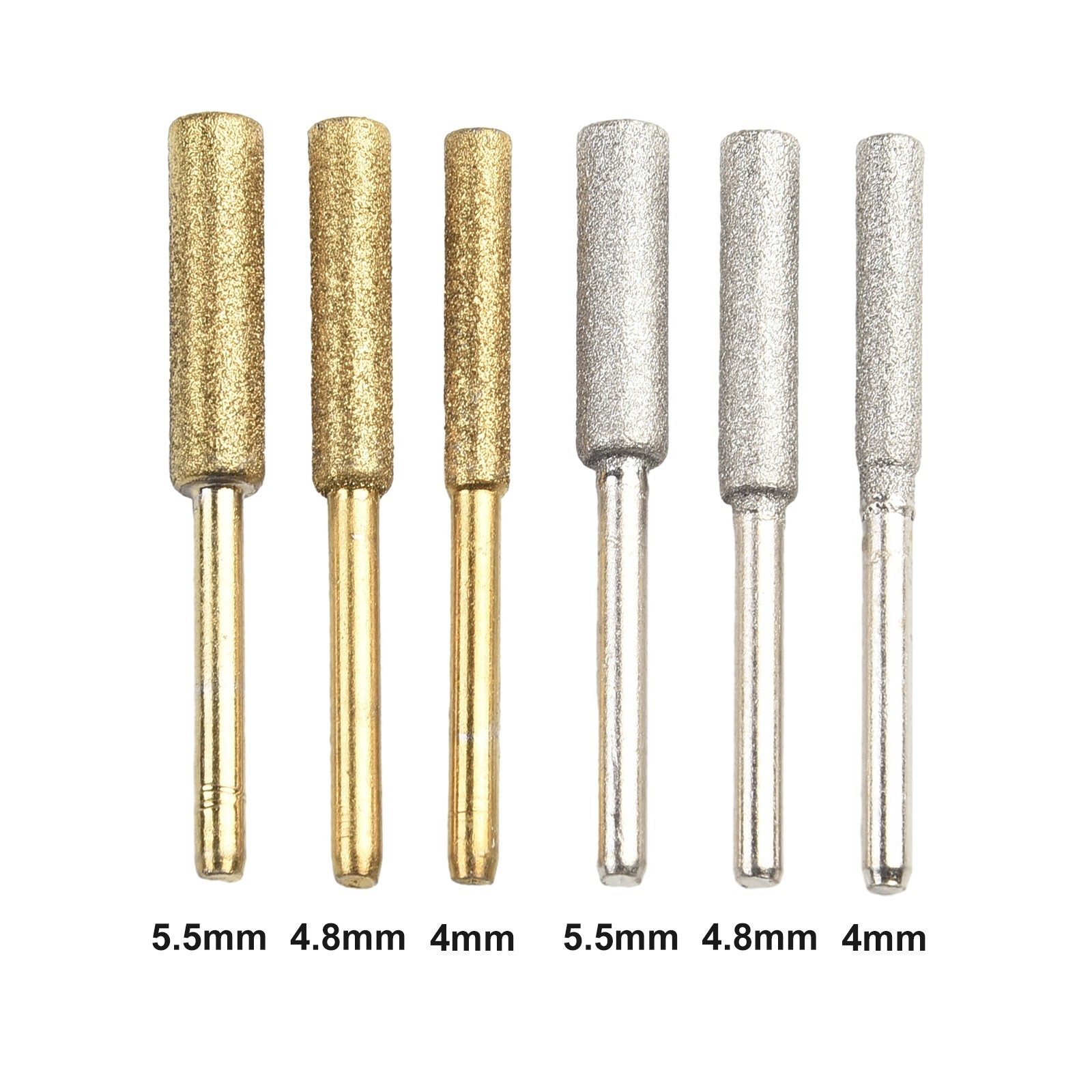 Sharpener Chainsaw Metal Grinding Carving Cylindrical Burr Grinding Tool
