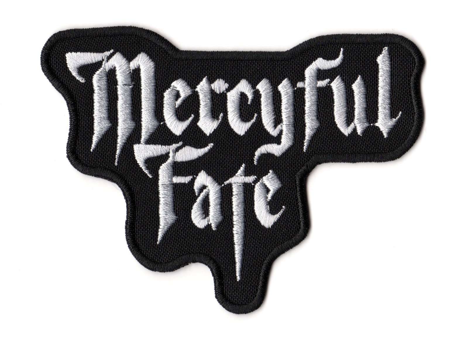 Mercyful Fate Sew On Patch Danish Heavy Black Gothic Metal Music Band Logo