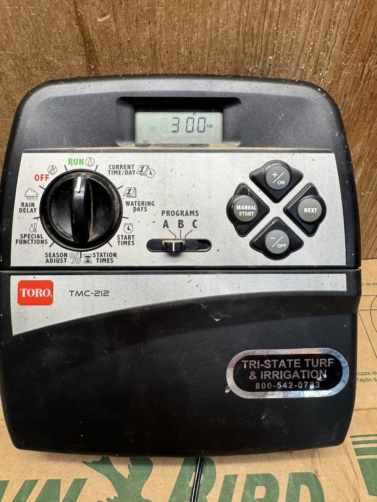 Toro TMC-212 Irrigation Controller 10 Zones (Read)