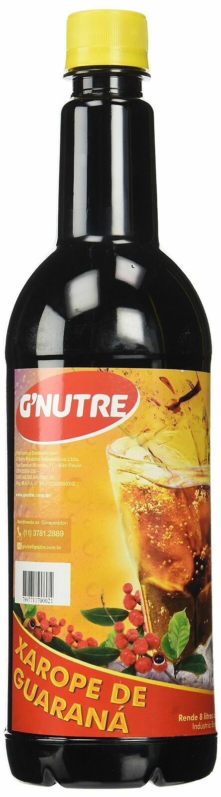 Brazilian Guarana Syrup Xarope De Guarana 900ml