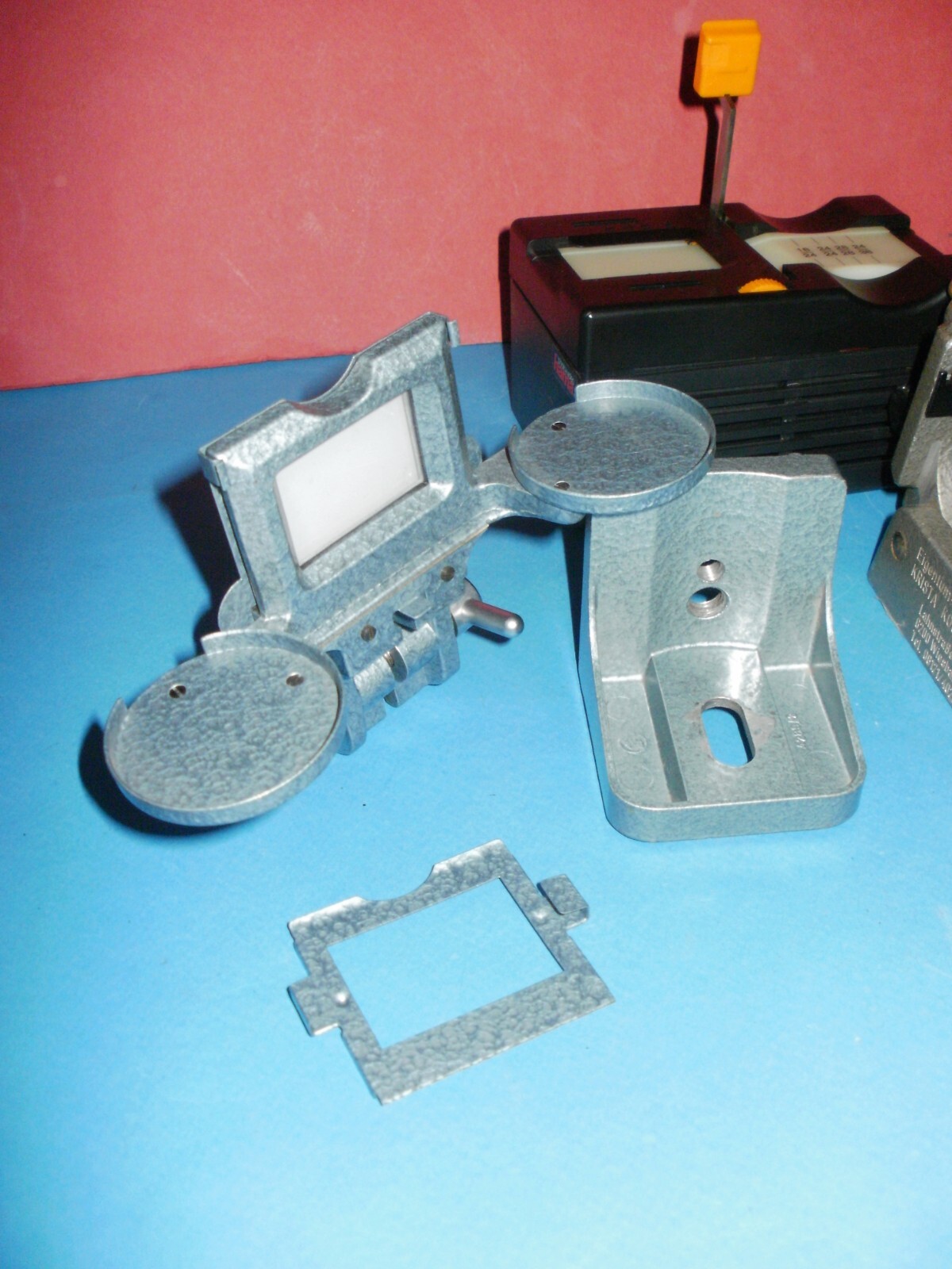 Lot of three different devices for viewing and processing slides from Germany