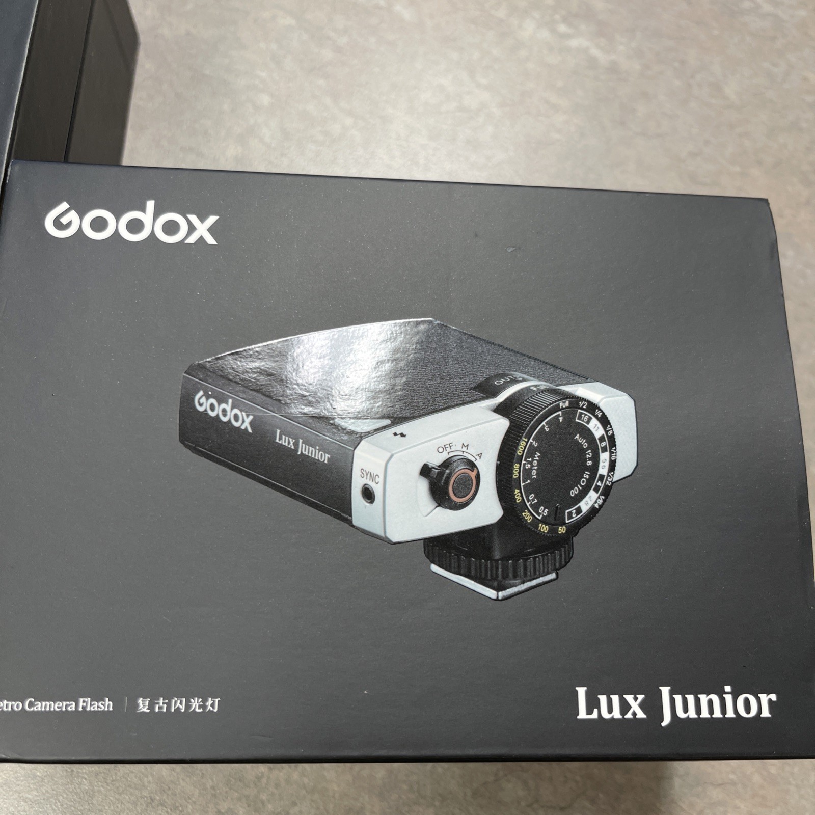 GODOX Lux Junior Speedlite Retro Camera Flash for Canon Nikon Sony Fuji Camera