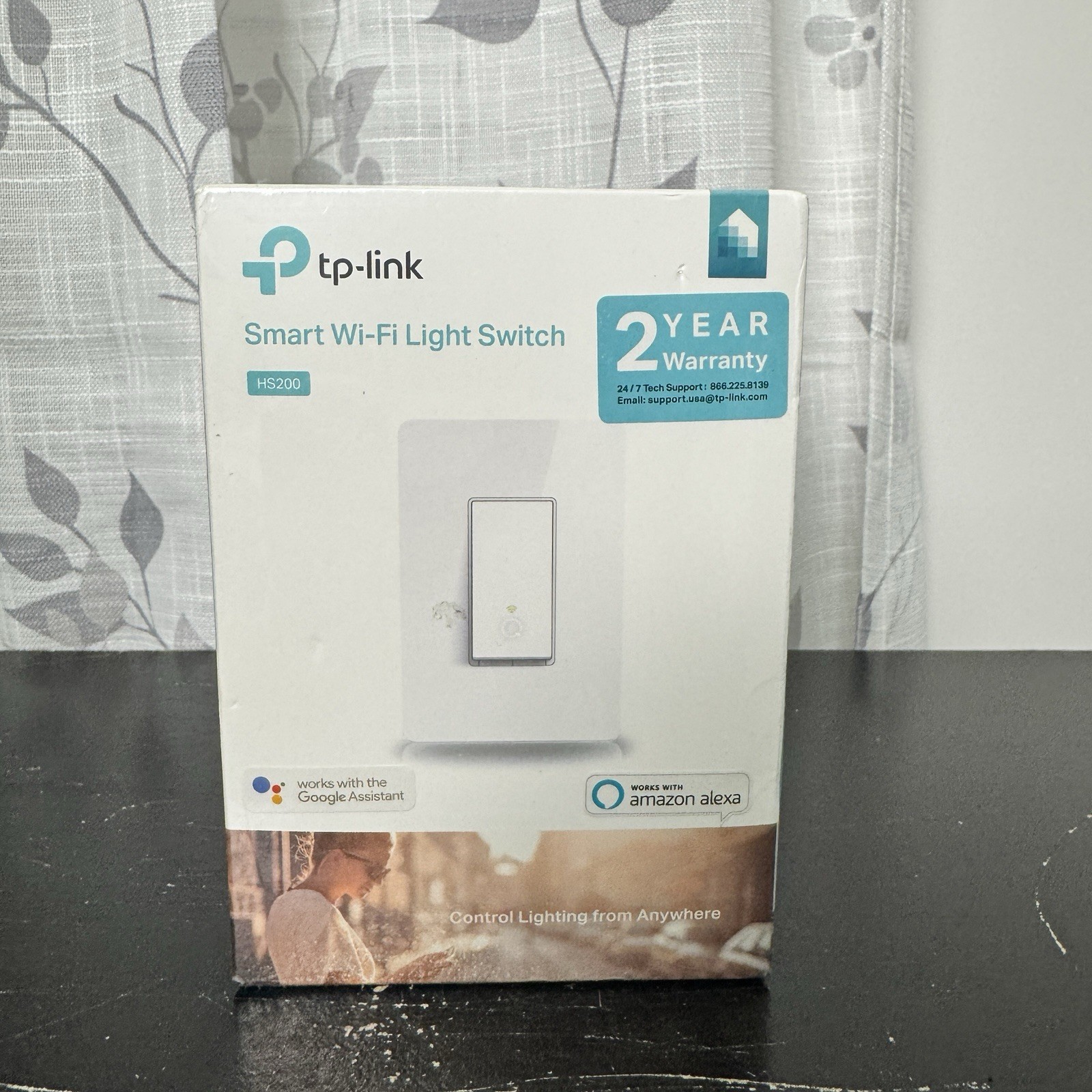 TP-Link HS200 Smart WiFi Light Switch Single Pole Alexa Google