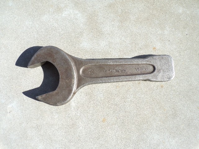 Vintage Stahlwille 4204 Open Ended Spanner Wrench 85 mm Germany