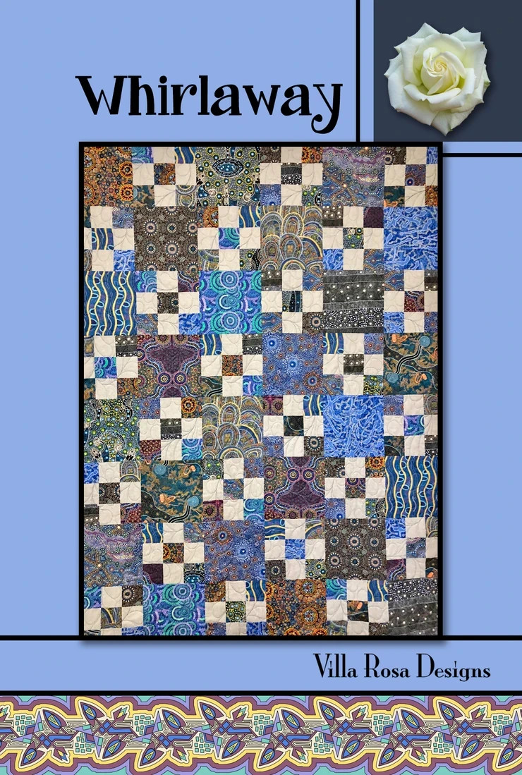 Whirlaway Quilt Pattern- A Fat Quarter Pattern