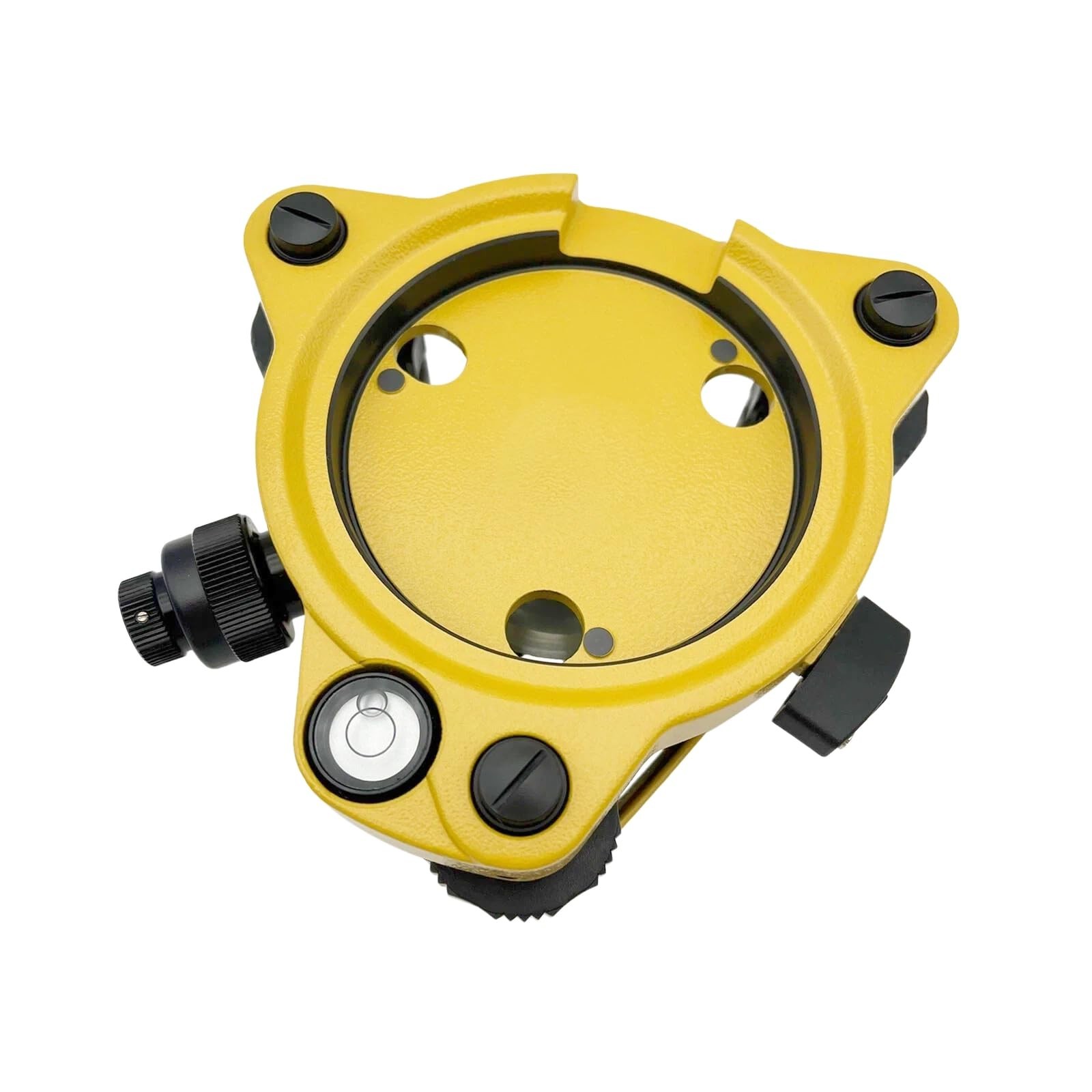 Yellow Tribrach with Optical Plummet Compatible with Topcon Total Stations, T...