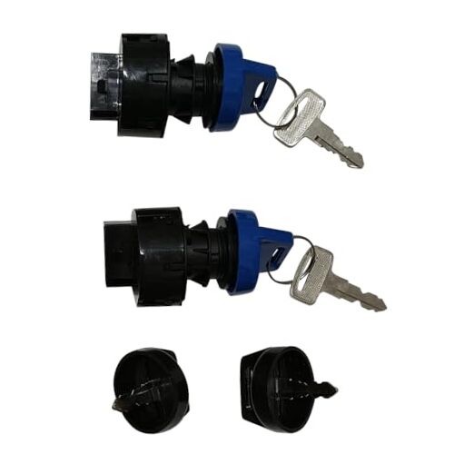 New 2 PCS Ignition Switch with Keys Compatible with Holland Boomer 3045 2035