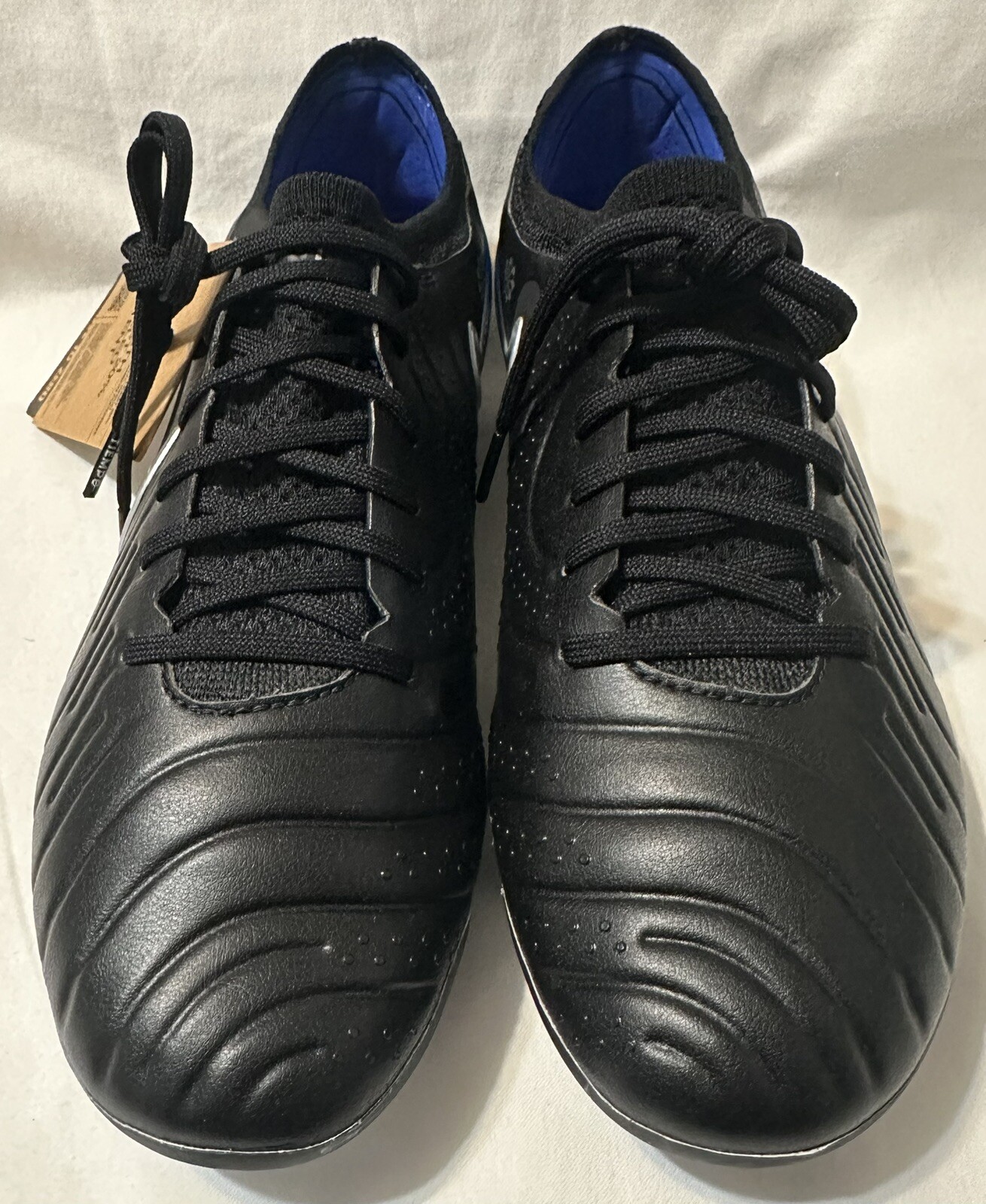 Nike Tiempo Legend 10 Elite FG Soccer Cleats Black/Chrome DV4328-040 Men Sz: 7.5