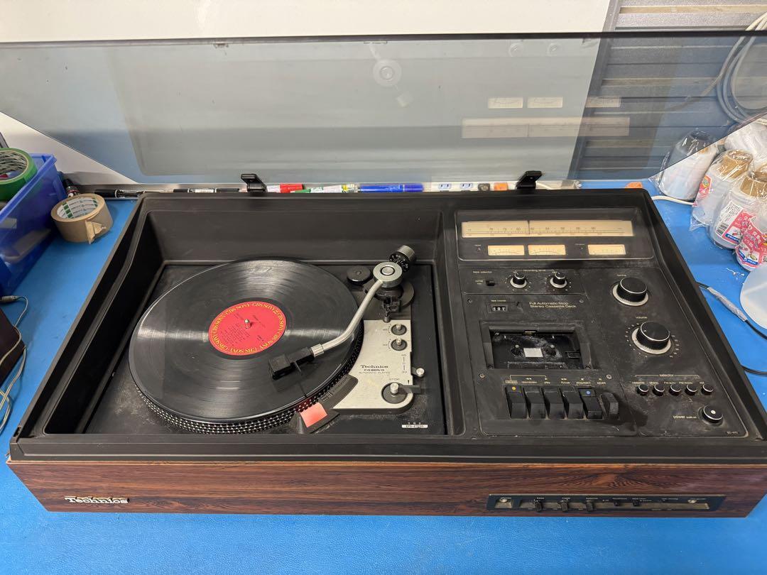 Technics SLF.G.SERVO SC-470 Retro rare item 1976 model