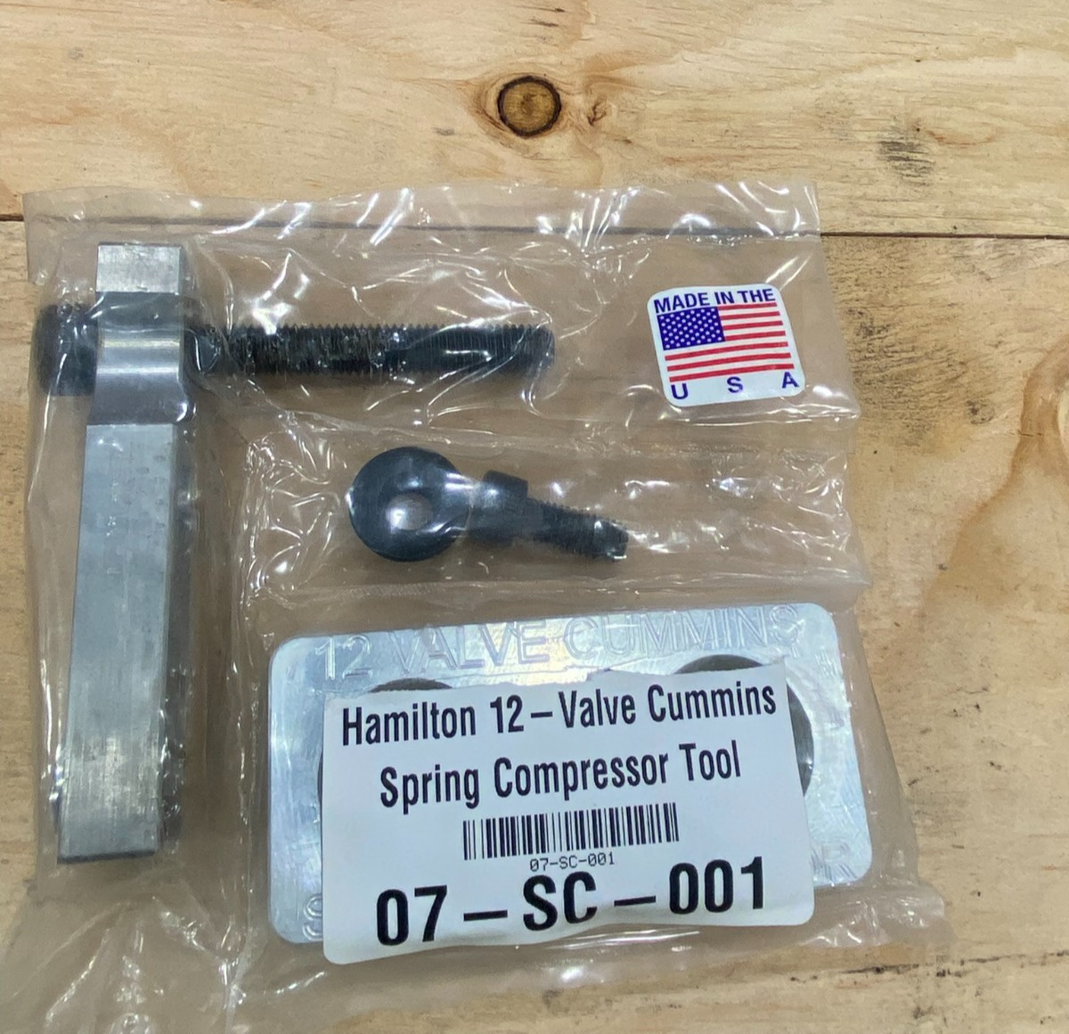 Hamilton 12 Valve Cummins Spring Compressor Tool 07-SC-001 89-98 Ram 5.9L